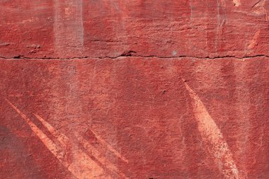 Kırmızı grunge duvar arkaplanı 