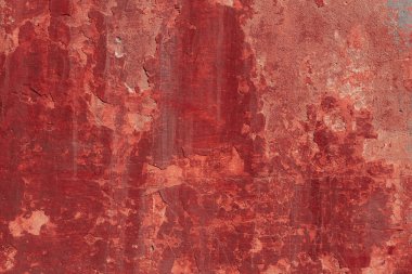 Kırmızı grunge duvar arkaplanı 