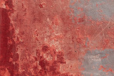 Kırmızı grunge duvar arkaplanı 