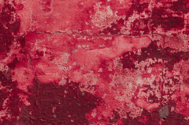 Kırmızı grunge duvar arkaplanı 