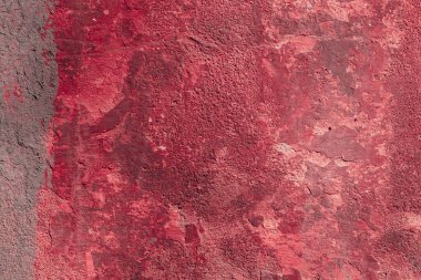 Kırmızı grunge duvar arkaplanı 
