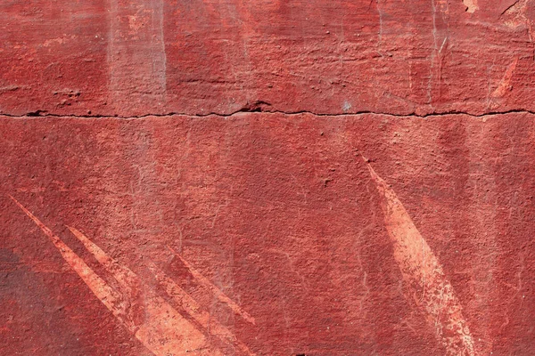 Kırmızı grunge duvar arkaplanı 