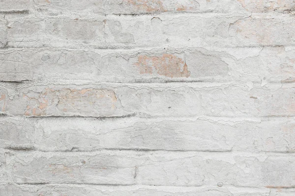 Beyaz alçılı tuğla duvar dokusu