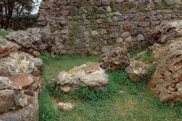 Tsikhisdziri Georgia August 2021 Restoration Excavation Ancient Byzantine Fortress Petra — Φωτογραφία Αρχείου