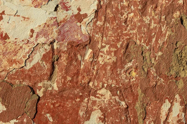 グランジの質感の背景 抽象的なパターン 壁の断片 レンガ コンクリート セメント — ストック写真