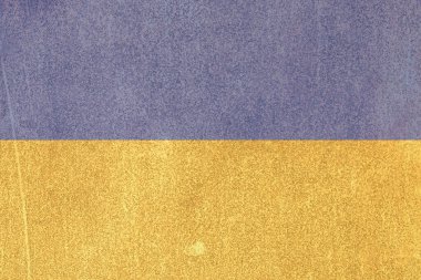 Ukrayna 'nın grunge bayrağı. eski biçim.