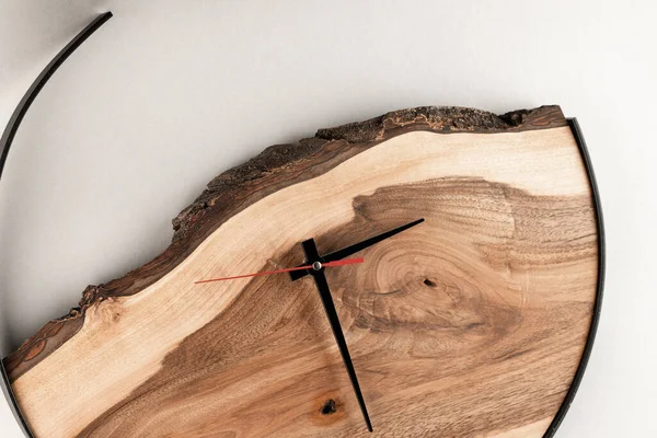Decoration Wall Clock Made Wood — ストック写真