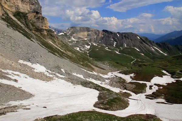 High Alpine Road in Austria — Stock Photo, Image