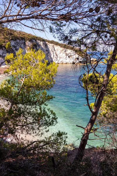 Ünlü Padulella Sahili, Portoferraio, Elba Adası, İtalya 