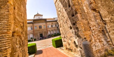 Sevilla Kraliyet Alcazar, Eski Şehir, Tarihi Merkez, Sevilla, Endülüs, İspanya, Avrupa