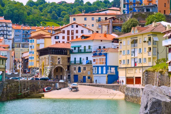 陸奥港 旧市街 ギプスコア バスク国 スペイン ヨーロッパ — ストック写真