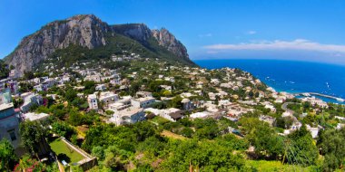 Capri, Sorrentine Yarımadası, Napoli Körfezi, Tyrhenian Denizi, Napoli ili, Campania, İtalya, Avrupa