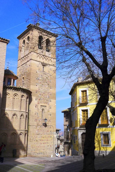サントドミンゴ アンティグオ修道院 Xi世紀ムデハル様式 トレド ユネスコ世界遺産 カスティーリャ マンチャ州 スペイン ヨーロッパ — ストック写真