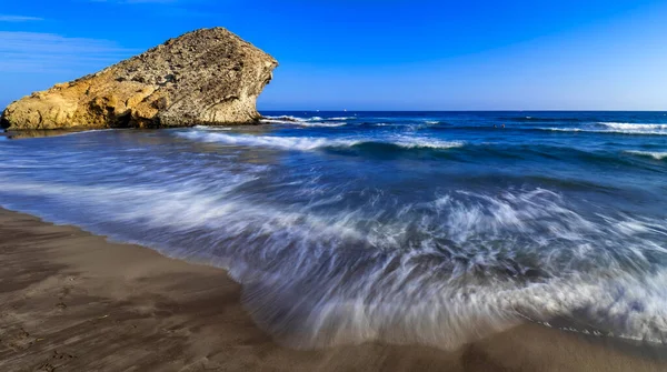 Playa Mnsul Parque Natural Cabo Gata Nijar Reserva Biosfera Unesco — Foto de Stock