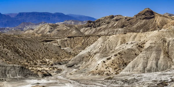 Rezerwat Przyrody Tabernas Desert Obszar Specjalnej Ochrony Gorący Pustynny Region — Zdjęcie stockowe