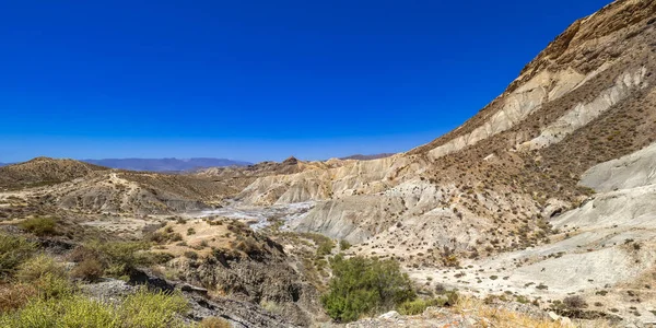 Rezerwat Przyrody Tabernas Desert Obszar Specjalnej Ochrony Gorący Pustynny Region — Zdjęcie stockowe