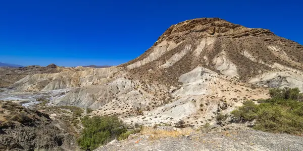 Rezerwat Przyrody Tabernas Desert Obszar Specjalnej Ochrony Gorący Pustynny Region — Zdjęcie stockowe