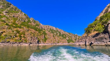 Sil Nehri Kanyonu, Ribera Sacra, Ourense, Galiçya, İspanya, Avrupa