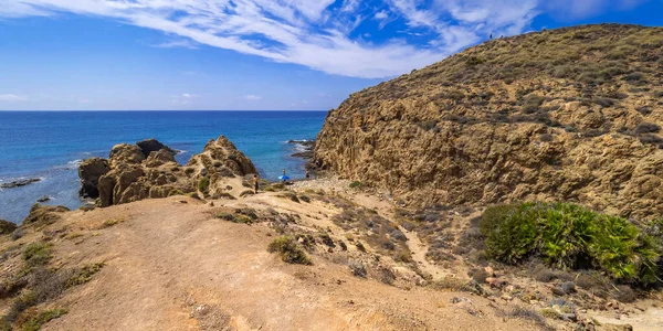 Cala Carmen Parque Natural Del Cabo Gata Nijar Reserva Biosfera — Foto de Stock