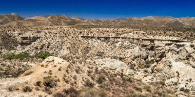 Tabernas Çölü Doğa Koruma Alanı, Sıcak Çöl İklim Bölgesi, Tabernas, Almerya, Endülüs, İspanya, Avrupa