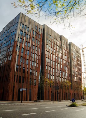 Hamburg 'daki modern bina.