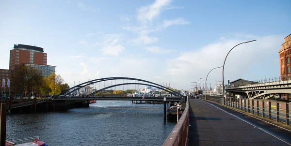 View Canals Hamburg Germany — Stock Photo, Image