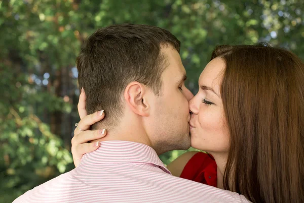 Couple in love - Beginning of a Love Story — Stock Photo, Image