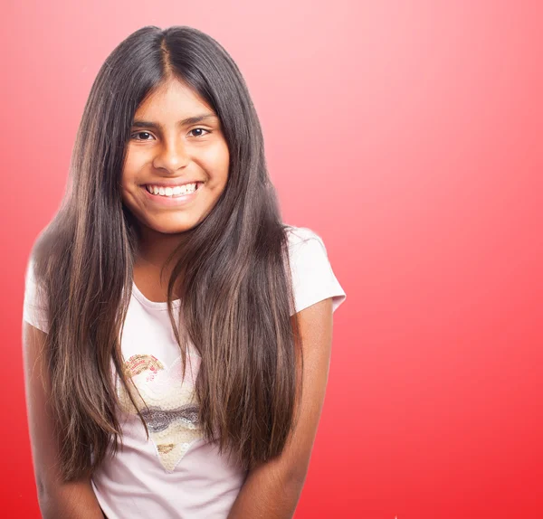 Menina sorrindo — Fotografia de Stock