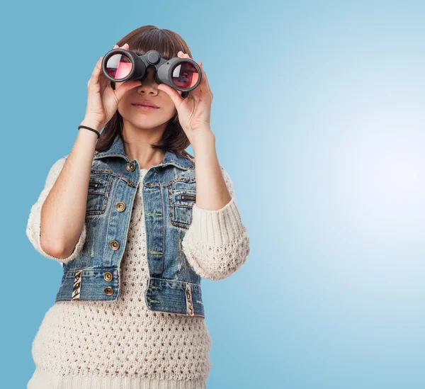 Frau beim Fotografieren — Stockfoto