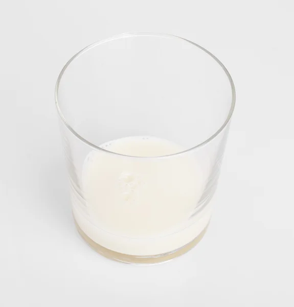 Empty glass of milk — Stock Photo, Image