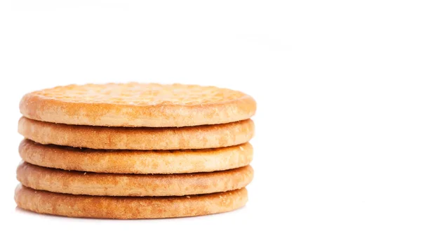 Biscoitos isolados — Fotografia de Stock