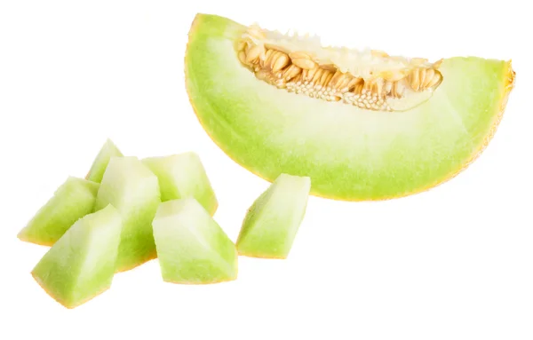 Skivad melon — Stockfoto