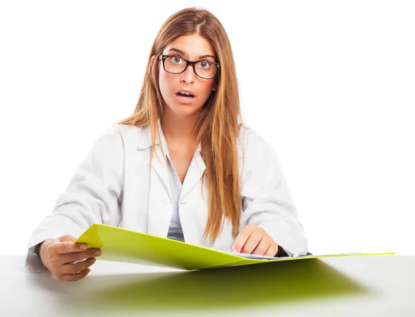 Surprised doctor — Stock Photo, Image