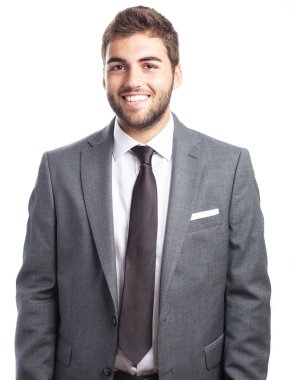 yakışıklı işadamı