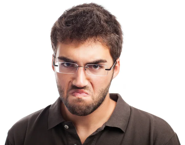 Man getting angry — Stock Photo, Image