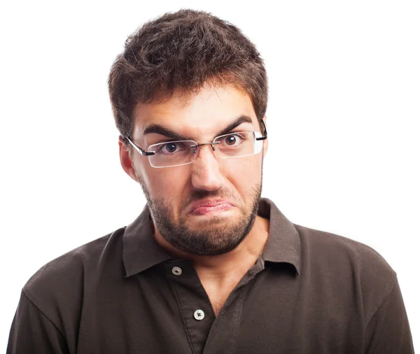 Man getting angry — Stock Photo, Image