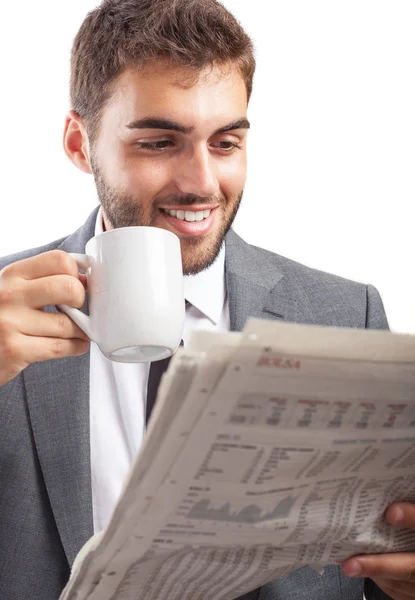 Empresario tomando un descanso —  Fotos de Stock