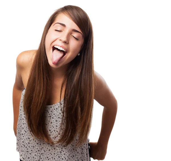 kadın yüz buruşturma gidiyor