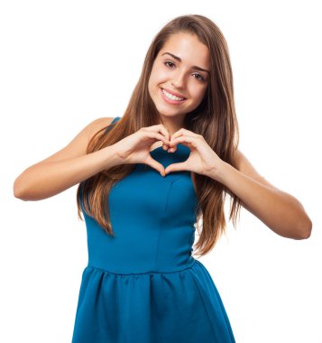 kadının kalp hareketi yapması