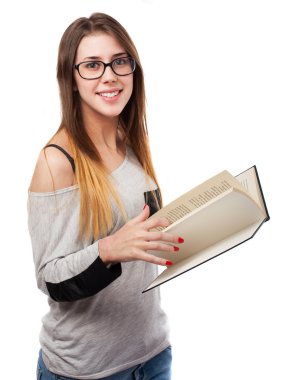 Kitap Tutan Kadın