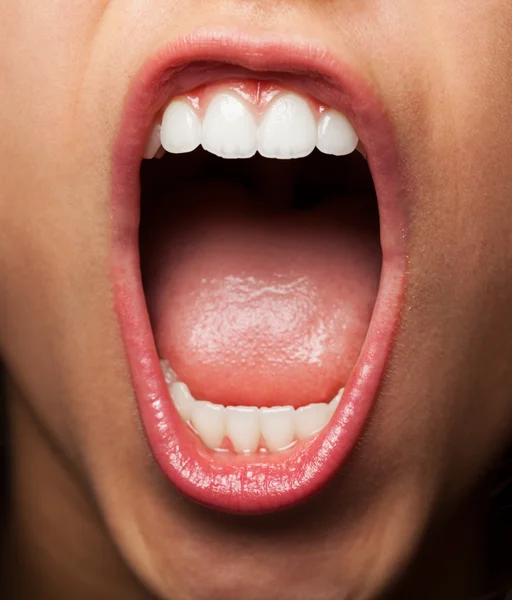 Kaymakam diş — Stok fotoğraf