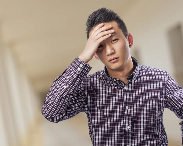 Homem com problemas — Fotografia de Stock