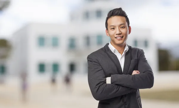 Joven hombre de negocios — Foto de Stock