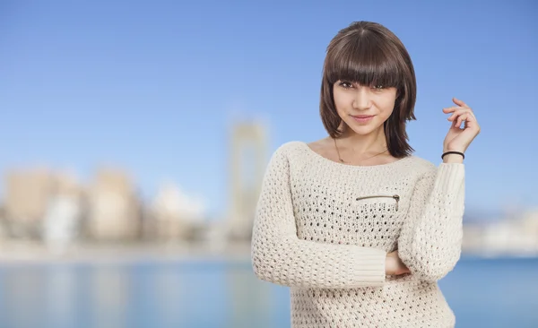 Woman posing — Stock Photo, Image