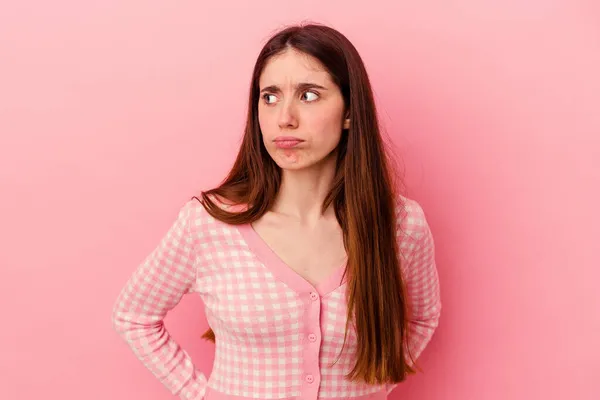 Verward Twijfelachtig Onzeker — Stockfoto