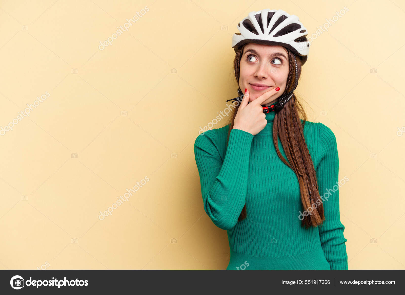 Yellow bike online helmet womens