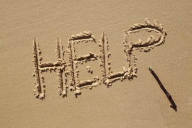 Sahilde kayıt yardım