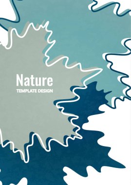 Parlak akçaağaç yaprakları. Yaratıcı tasarım. Vektör illüstrasyonu.