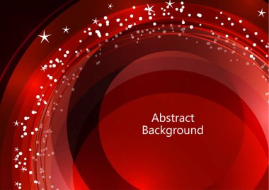 Soyut arkaplan parlak renkli çemberler ve çizgiler, noktalar. Geometrik desenli, dinamik şekilli, modern, basit, yaratıcı tasarım. Vektör illüstrasyonu