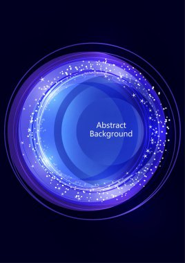 Soyut arkaplan parlak renkli çemberler ve çizgiler, noktalar. Geometrik desenli, dinamik şekilli, modern, basit, yaratıcı tasarım. Vektör illüstrasyonu